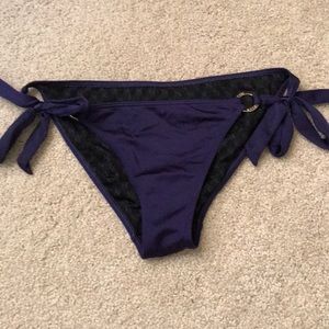 VS navy bikini bottoms